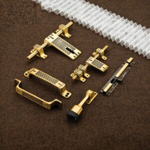 Aluminium Single Door Fitting Accessories Full Set/Kit DK-03